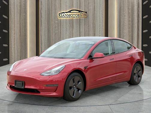 Red Multi-Coat 2022 Tesla Model 3 Standard Range