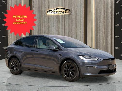 Stealth Grey 2023 Tesla Model X Dual Motor All-Wheel Drive