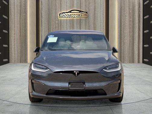 Stealth Grey 2023 Tesla Model X Dual Motor All-Wheel Drive