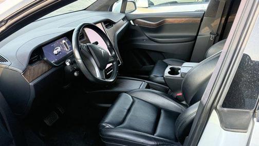 Pearl White Multi-Co 2021 Tesla Model X Long Range Plus Dual Motor All-Wheel Drive