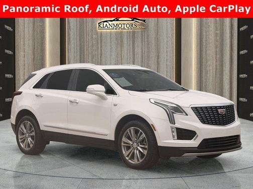 White 2024 Cadillac XT5 Premium Luxury