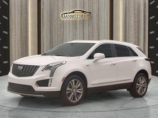 White 2024 Cadillac XT5 Premium Luxury