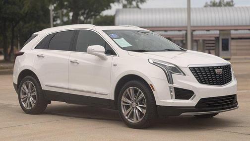 White 2024 Cadillac XT5 Premium Luxury