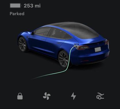 Deep Blue Metallic 2022 Tesla Model 3 Standard Range
