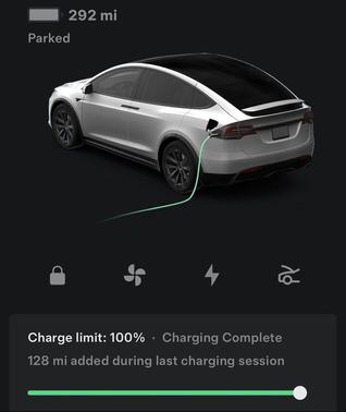 Pearl White Multi-Co 2023 Tesla Model X Standard Range