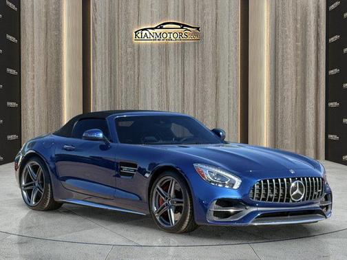 Brilliant Blue Metal 2019 Mercedes-Benz AMG GT C