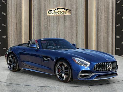 Brilliant Blue Metal 2019 Mercedes-Benz AMG GT C