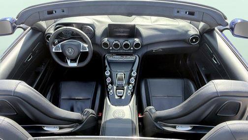 Brilliant Blue Metal 2019 Mercedes-Benz AMG GT C
