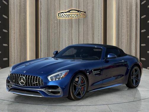 Brilliant Blue Metal 2019 Mercedes-Benz AMG GT C