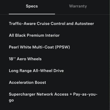 2020 Tesla Model 3 Long Range