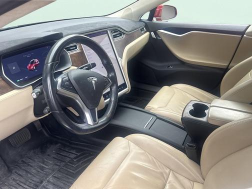 Red Multi-Coat 2017 Tesla Model S 75D