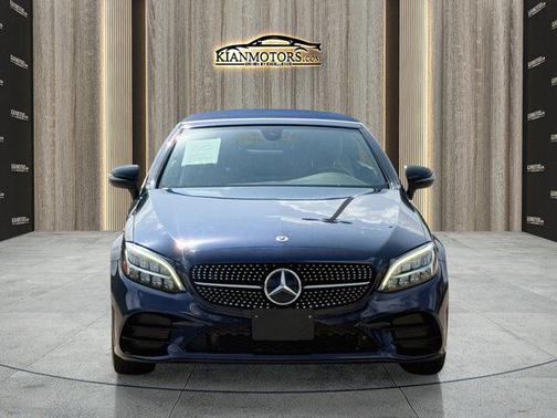Lunar Blue Metallic 2021 Mercedes-Benz C-Class Cabriolet