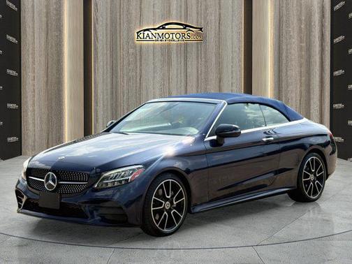 Lunar Blue Metallic 2021 Mercedes-Benz C-Class Cabriolet
