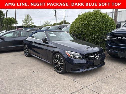 Lunar Blue Metallic 2021 Mercedes-Benz C-Class Cabriolet
