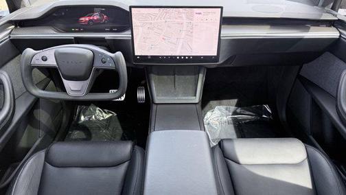 Red Multi-Coat 2022 Tesla Model X Plaid Tri Motor All-Wheel Drive