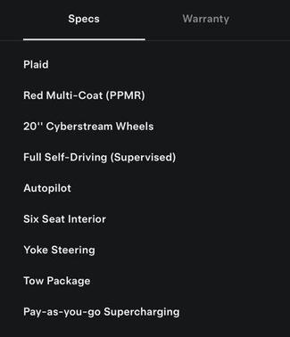 Red Multi-Coat 2022 Tesla Model X Plaid Tri Motor All-Wheel Drive