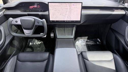 Red Multi-Coat 2022 Tesla Model X Plaid Tri Motor All-Wheel Drive