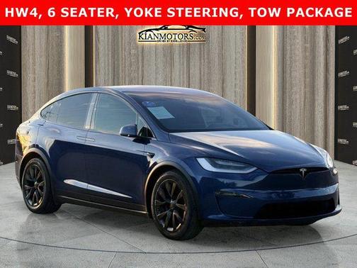 Deep Blue Metallic 2023 Tesla Model X Standard Range