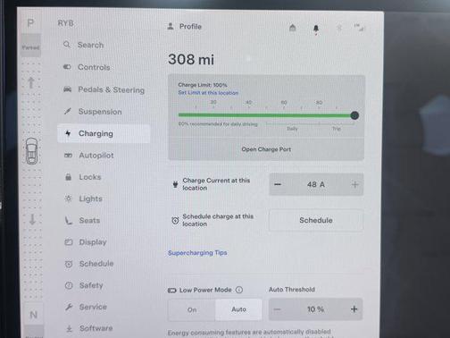 Deep Blue Metallic 2023 Tesla Model X Standard Range