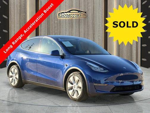 Deep Blue Metallic 2022 Tesla Model Y Long Range Dual Motor All-Wheel Drive