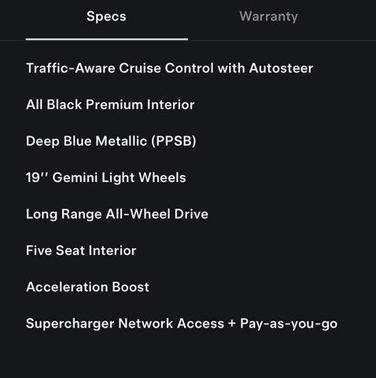 Deep Blue Metallic 2022 Tesla Model Y Long Range Dual Motor All-Wheel Drive