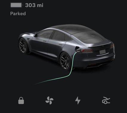 Midnight Silver Meta 2022 Tesla Model S Plaid