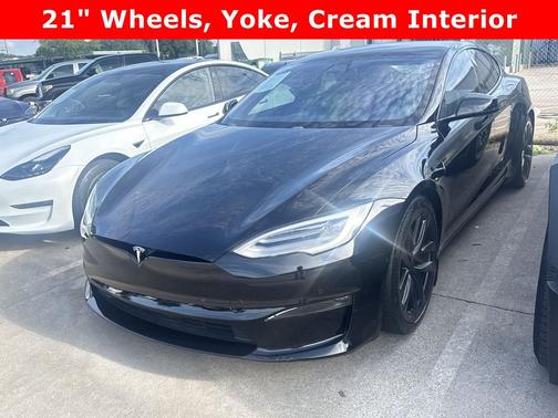 Solid Black 2022 Tesla Model S Dual Motor All-Wheel Drive