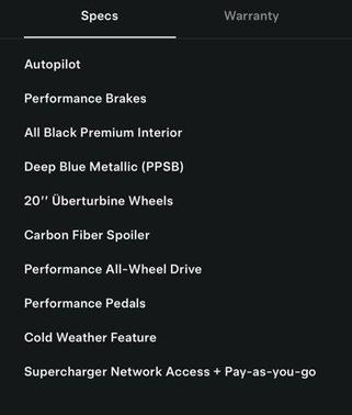 2023 Tesla Model 3 Performance