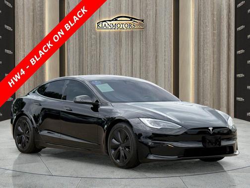 Solid Black 2023 Tesla Model S Standard Range