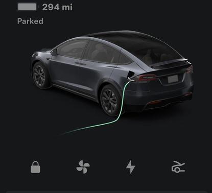 Stealth Grey 2023 Tesla Model X Dual Motor All-Wheel Drive