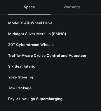 Stealth Grey 2023 Tesla Model X Dual Motor All-Wheel Drive