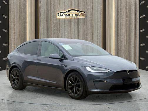 Stealth Grey 2023 Tesla Model X Dual Motor All-Wheel Drive