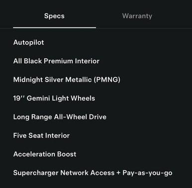 2022 Tesla Model Y Long Range Dual Motor All-Wheel Drive