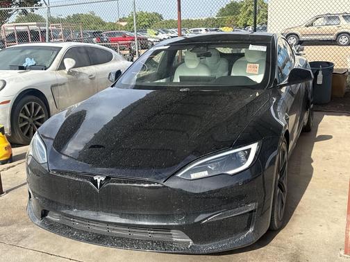 Solid Black 2023 Tesla Model S Standard Range