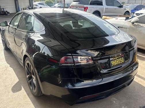 Solid Black 2023 Tesla Model S Standard Range