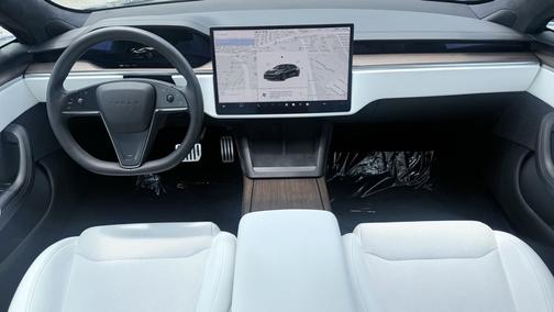 Solid Black 2023 Tesla Model S Standard Range