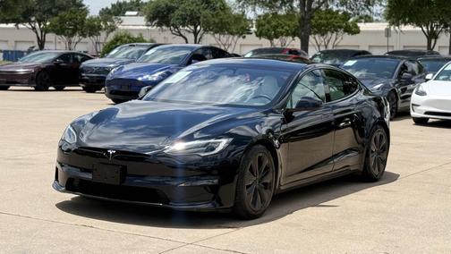 Solid Black 2023 Tesla Model S Standard Range