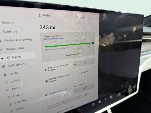 Solid Black 2023 Tesla Model S Standard Range