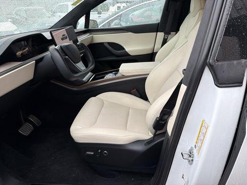 Pearl White Multi-Co 2023 Tesla Model X Standard Range