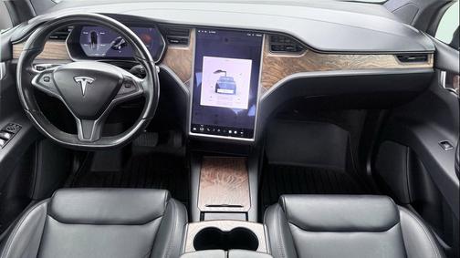 Solid Black 2020 Tesla Model X Long Range Plus Dual Motor All-Wheel Drive