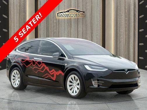Solid Black 2020 Tesla Model X Long Range Plus Dual Motor All-Wheel Drive