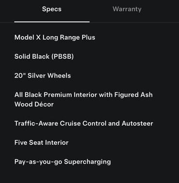 Solid Black 2020 Tesla Model X Long Range Plus Dual Motor All-Wheel Drive