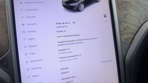 Solid Black 2020 Tesla Model X Long Range Plus Dual Motor All-Wheel Drive