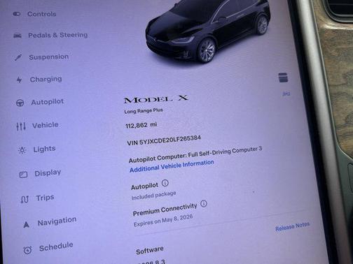 Solid Black 2020 Tesla Model X Long Range Plus Dual Motor All-Wheel Drive