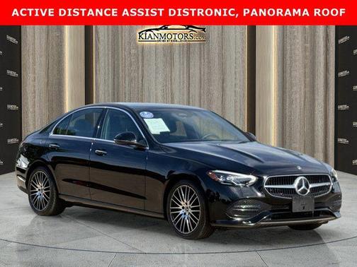 Black 2025 Mercedes-Benz C-Class C 300