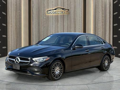Black 2025 Mercedes-Benz C-Class C 300