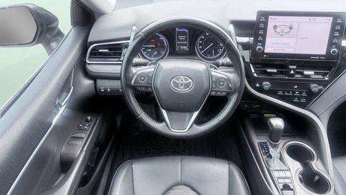 Midnight Black Metal 2022 Toyota Camry SE