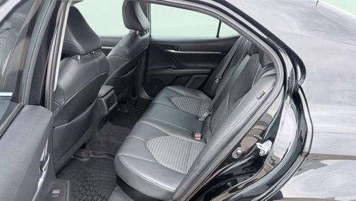 Midnight Black Metal 2022 Toyota Camry SE