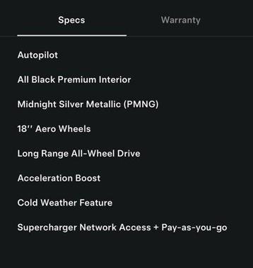 2022 Tesla Model 3 Long Range