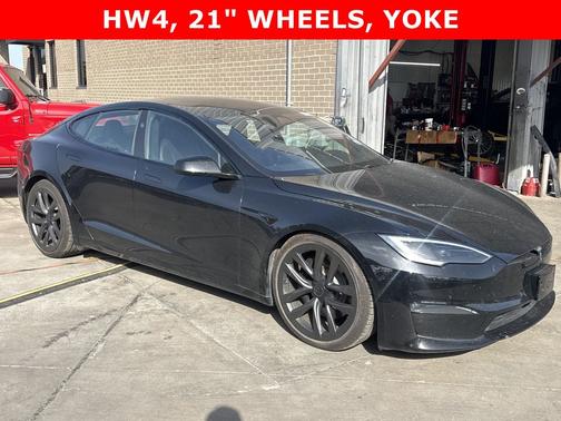 Solid Black 2023 Tesla Model S Standard Range